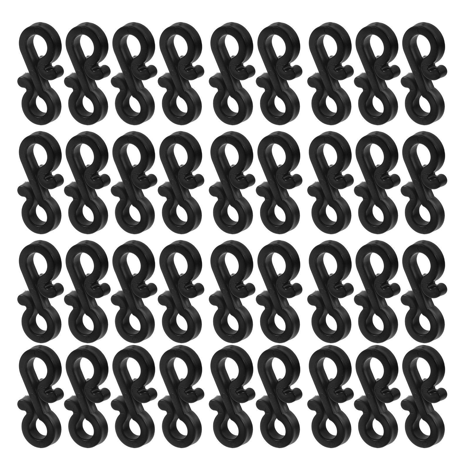 Gardening Tools Needed - 120Pcs Plastic Gutter Hooks Outdoor Universal