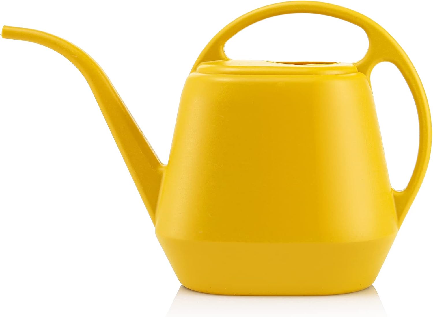 Watering Can Long Spout - Yellow 1-Gallon Plastic Watering Can with