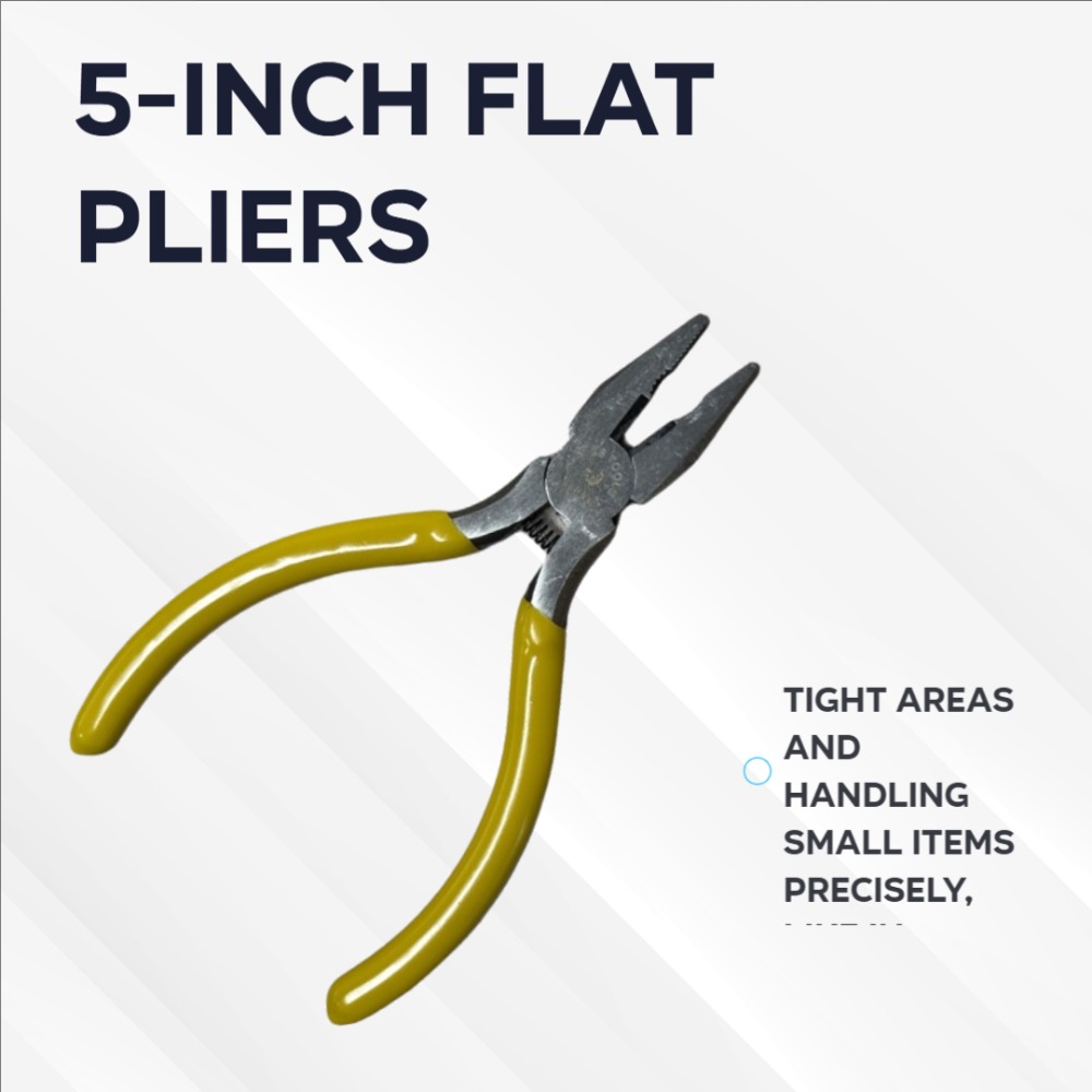 Gardening Tools German - 5 Inch Flat Nose Quality Steel