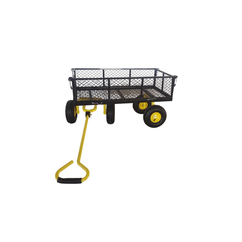 Gardening Tools Yellow - Yellow garden cart folding utility wagon