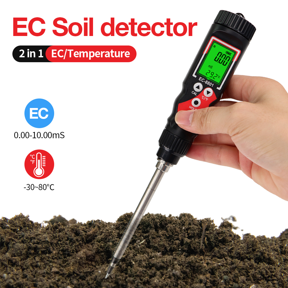 EC-8801 Portable Soil EC Meter - Soil Ph Meter recensione e prezzo
