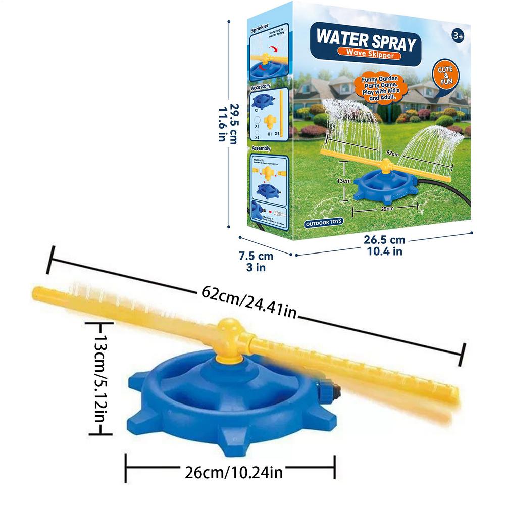 360 Degree Water Sprinkler Rot - Gardening Tools Kids recensione e prezzo