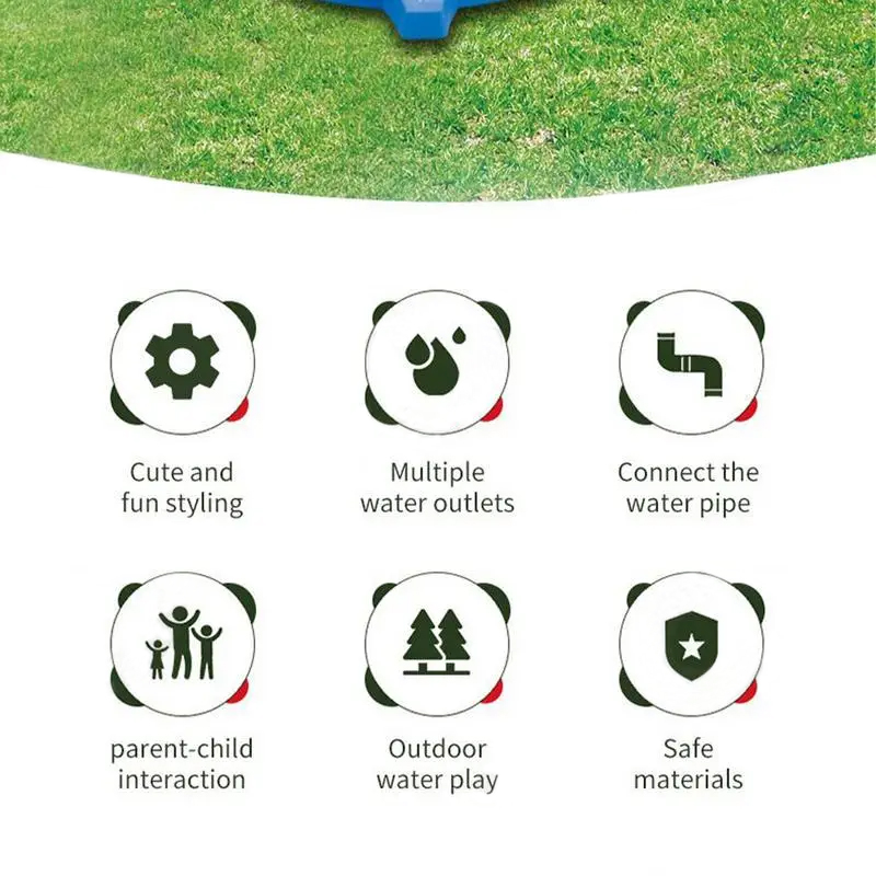 360 Degree Water Sprinkler Rot - Gardening Tools Kids recensione e prezzo
