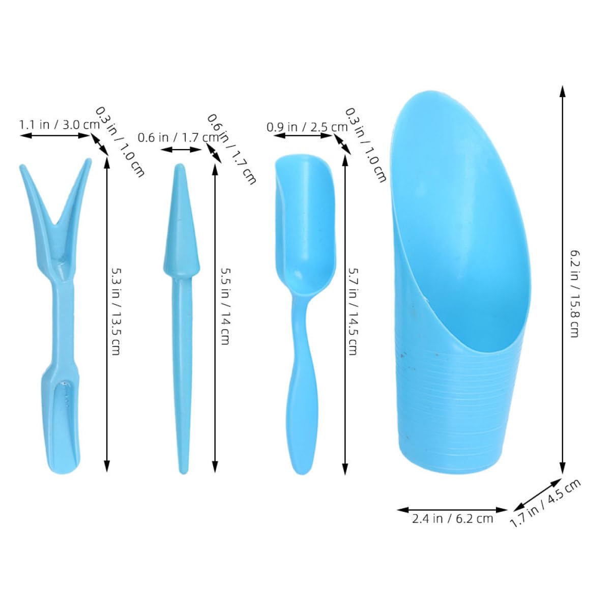 4pcs/set, Plastic Durable Buck - Gardening Tools Shop recensione e prezzo