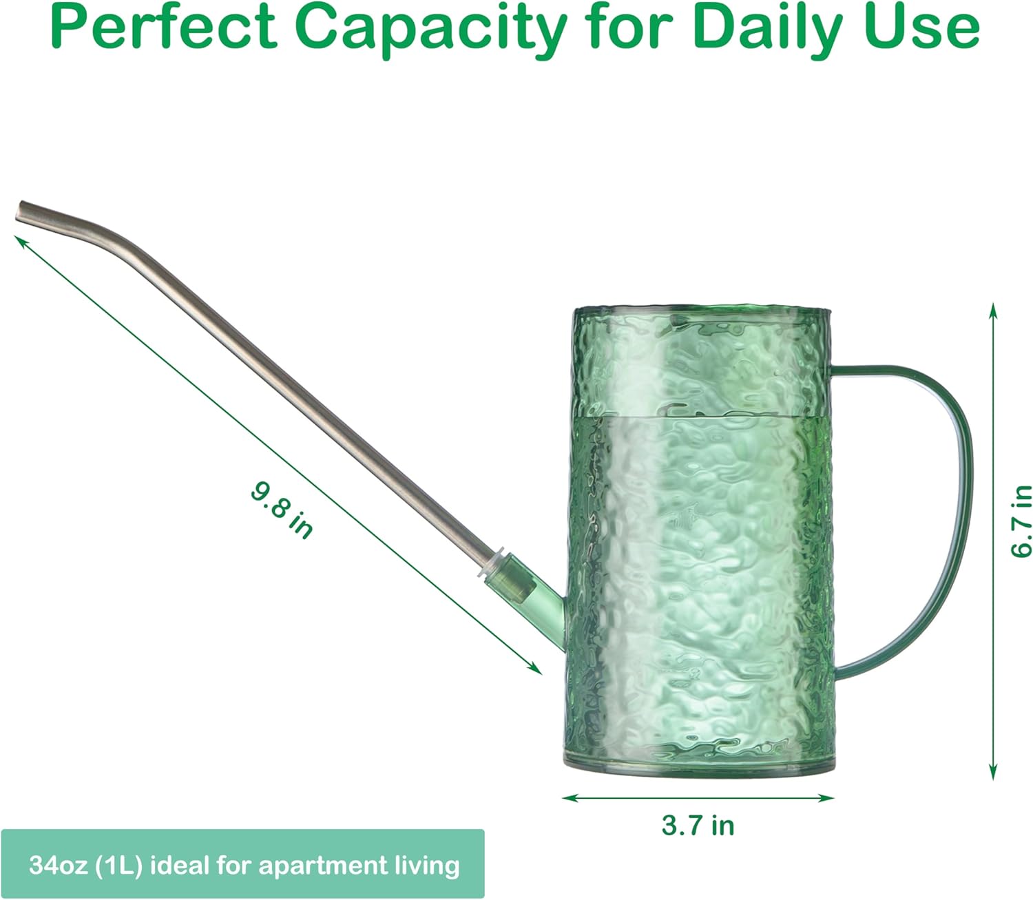 Small Watering Can for Indoor  - Watering Can Long Spout recensione e prezzo