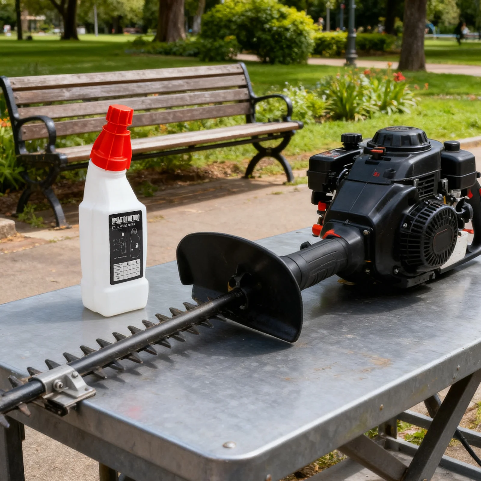 Chainsaws Fuel Mixing Bottle E - Gardening Tools Essential recensione e prezzo