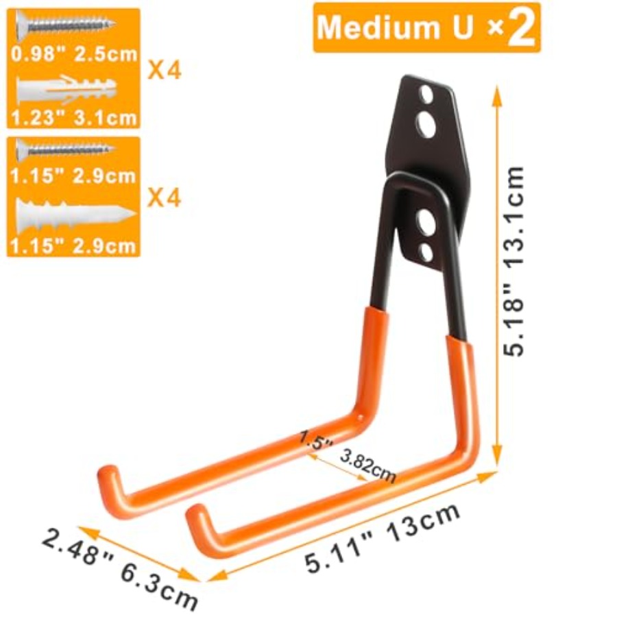 Heavy Duty Wall Hook for Tool/ - Gardening Tools Water recensione e prezzo