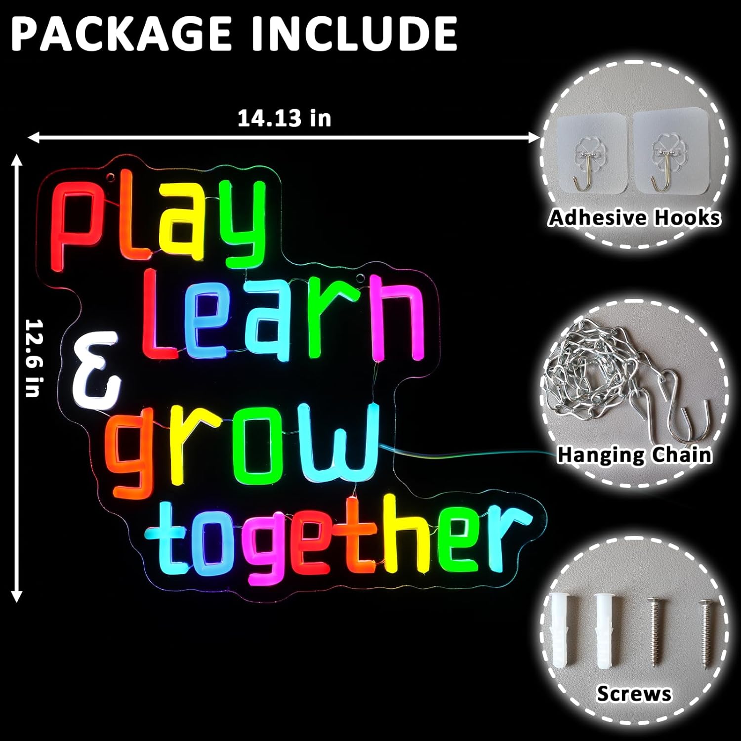 Play Learn Grow Together Neon  - Led Grow Light recensione e prezzo