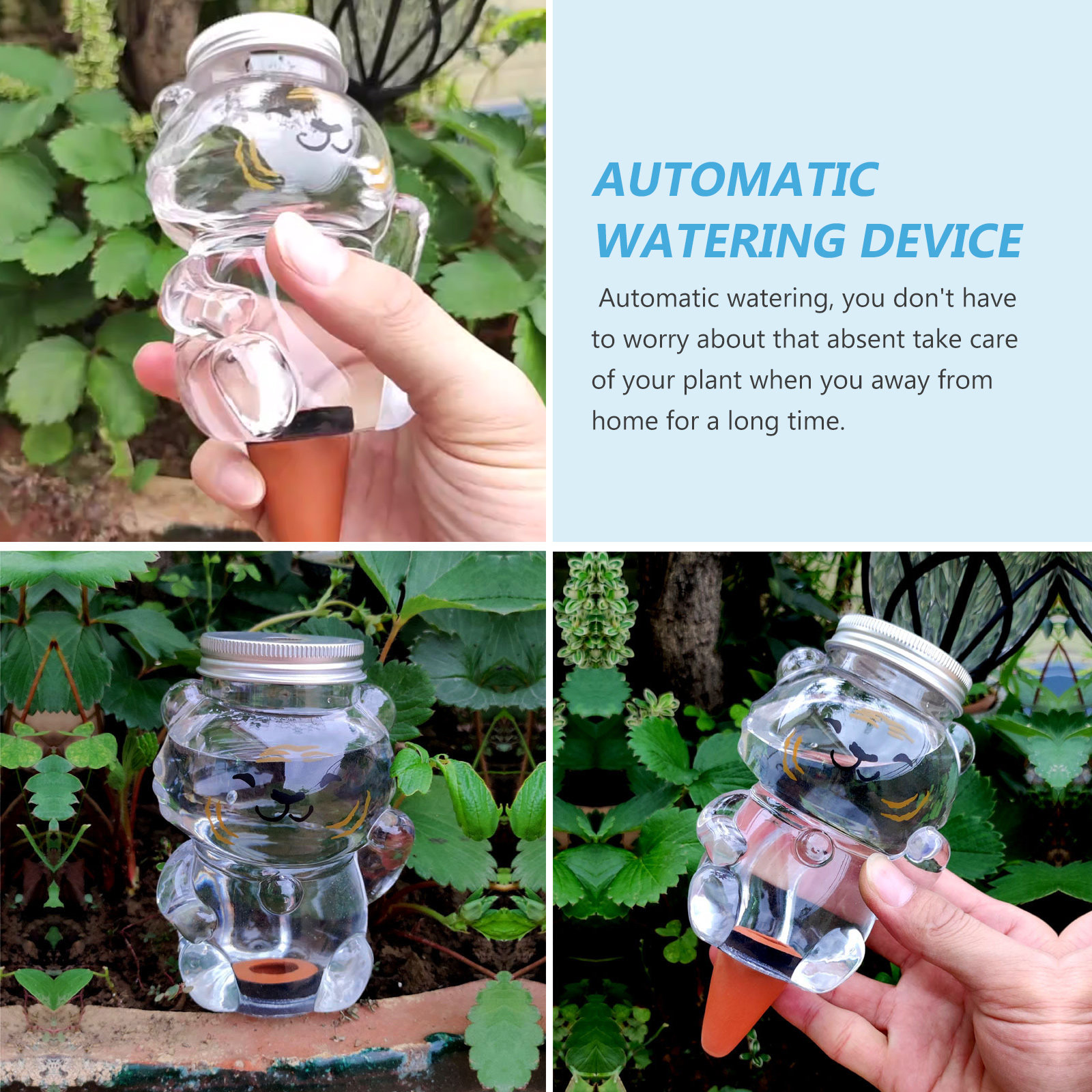2Pcs Creative Shaped Plant Wat - Gardening Tools Water recensione e prezzo
