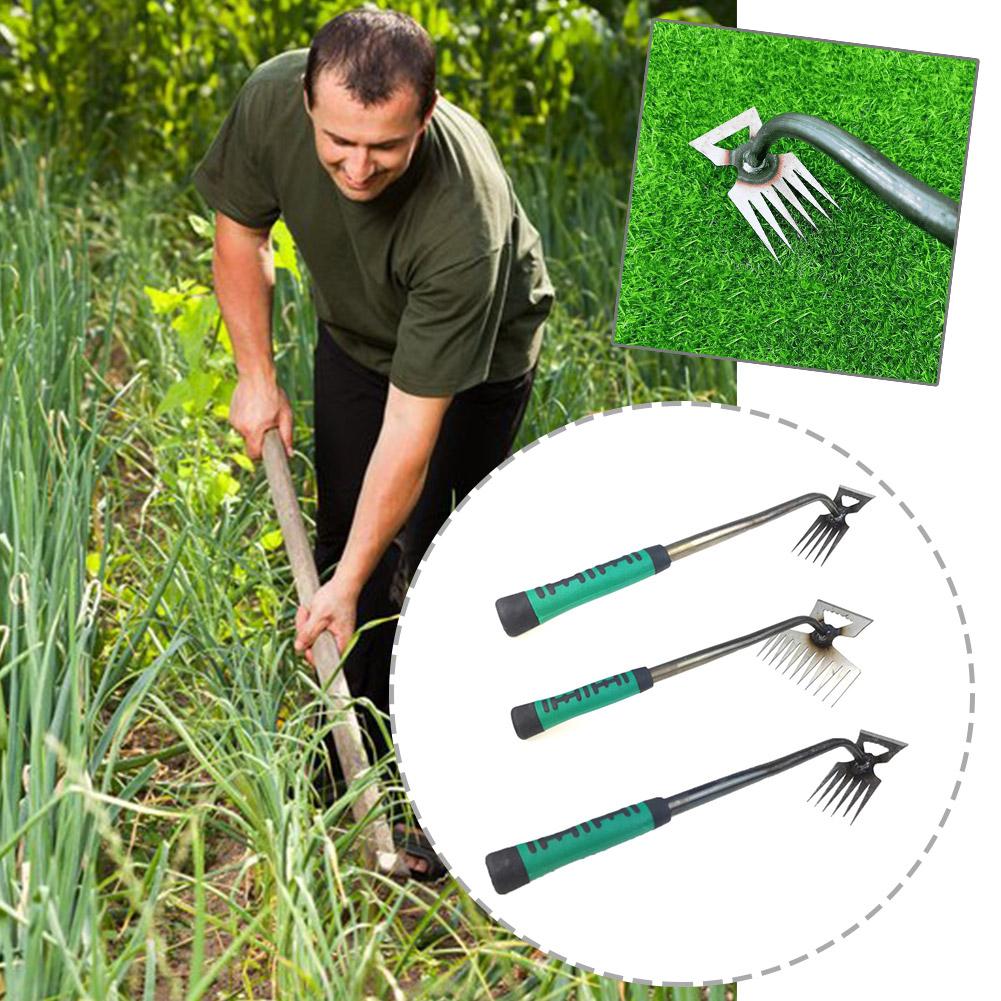 2 In 1 Garden Rake Manual Weed - Gardening Tools To Remove Grass recensione e prezzo