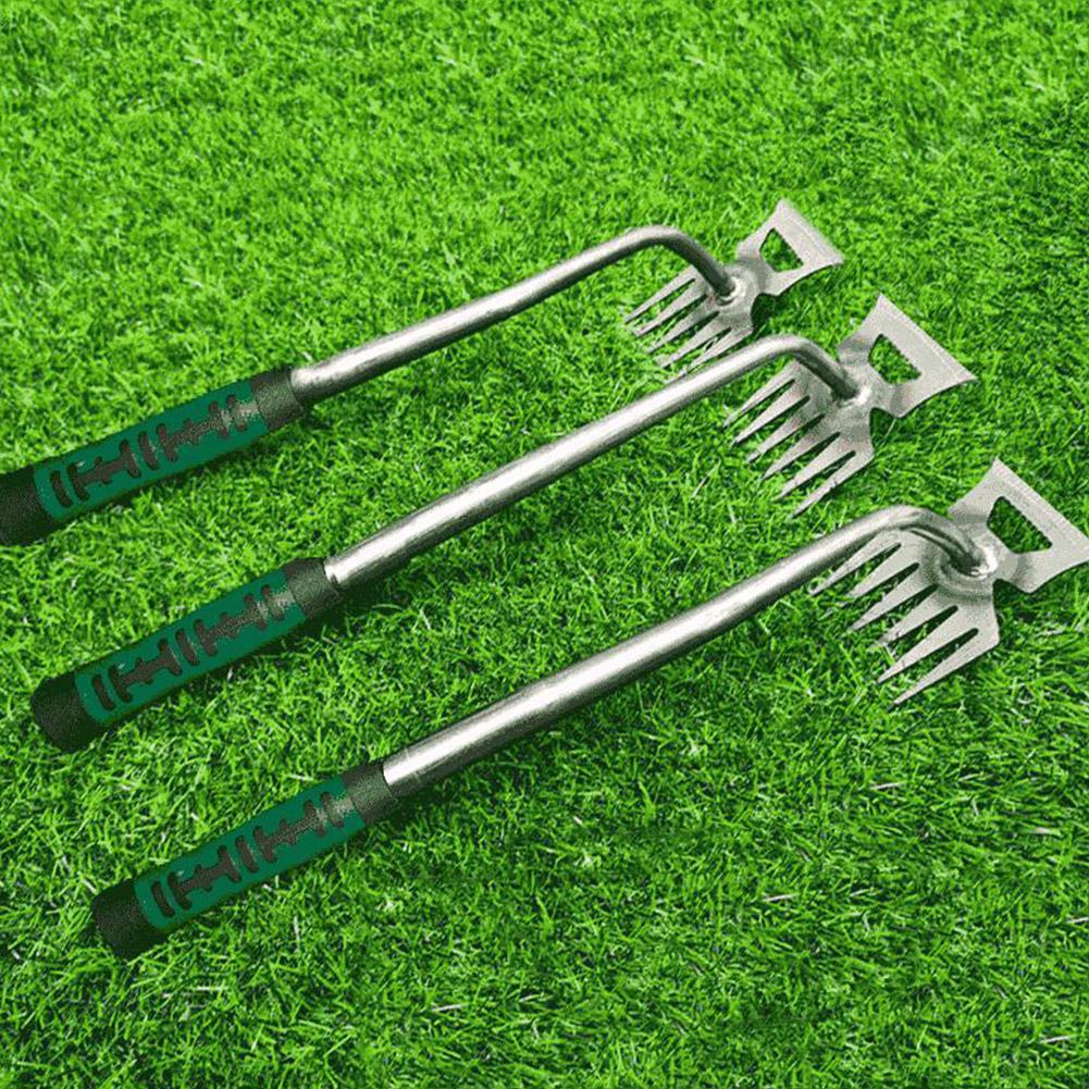 2 In 1 Garden Rake Manual Weed - Gardening Tools To Remove Grass recensione e prezzo