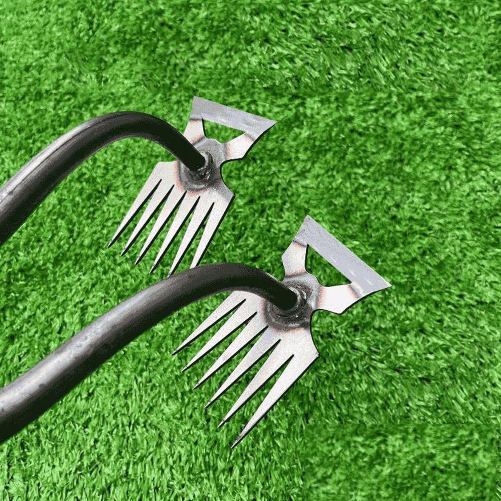 2 In 1 Garden Rake Manual Weed - Gardening Tools To Remove Grass recensione e prezzo