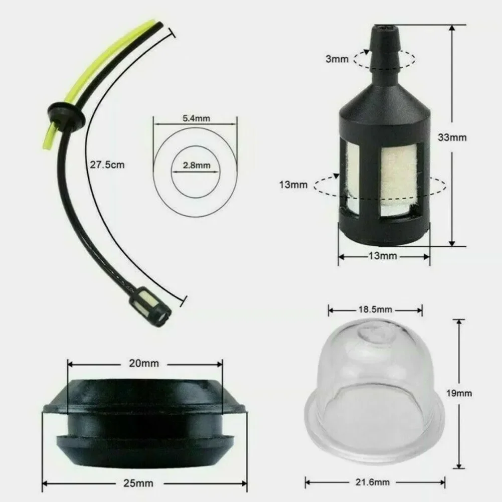 4pcs/set Fuel Hose Pipe Filter - Gardening Tools Shop recensione e prezzo