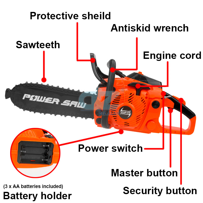 Kids Tools Power Chainsaws Ele - Gardening Tools Kids recensione e prezzo