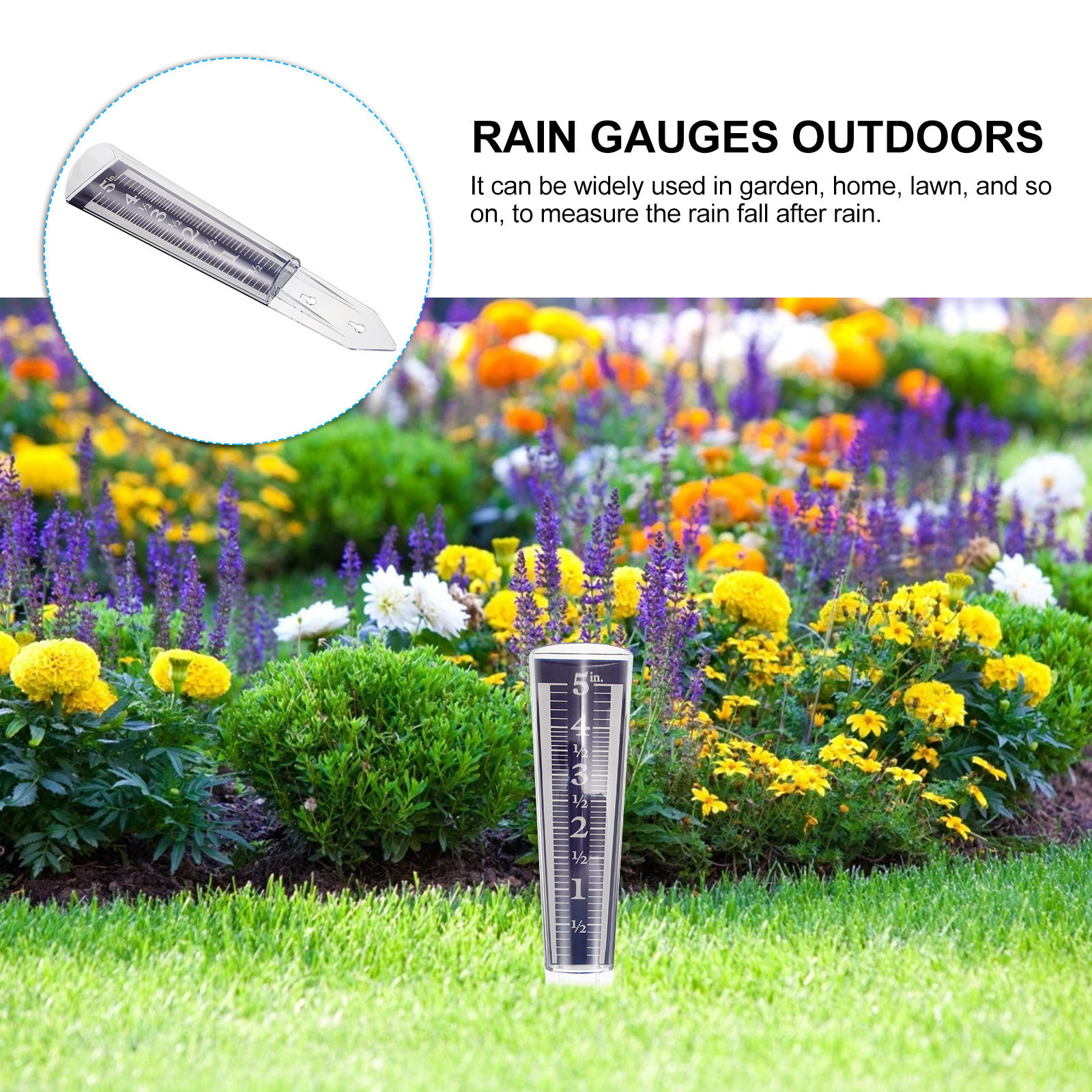 Transparent Rain Gauge for Out - Gardening Tools Toolstation recensione e prezzo
