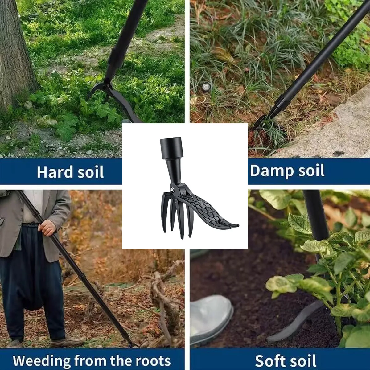 Stand Up Weed Puller Claw Tool - Gardening Tools To Remove Grass recensione e prezzo