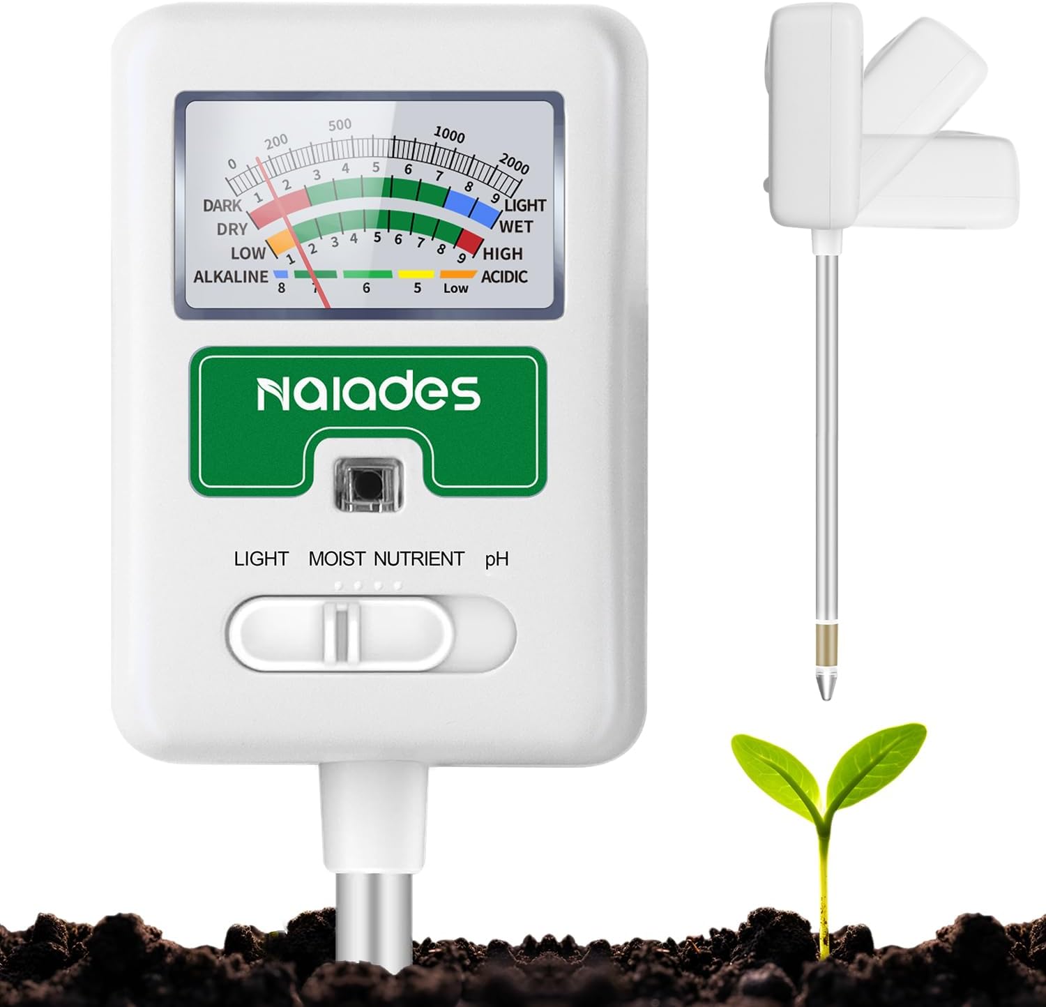 Soil Moisture Meter for Plants - Soil Ph Meter recensione e prezzo