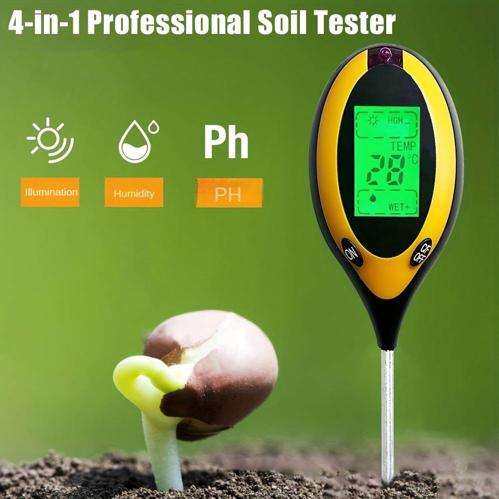 Soil PH Tester 4 in 1 PH Soil  - Soil Ph Meter recensione e prezzo
