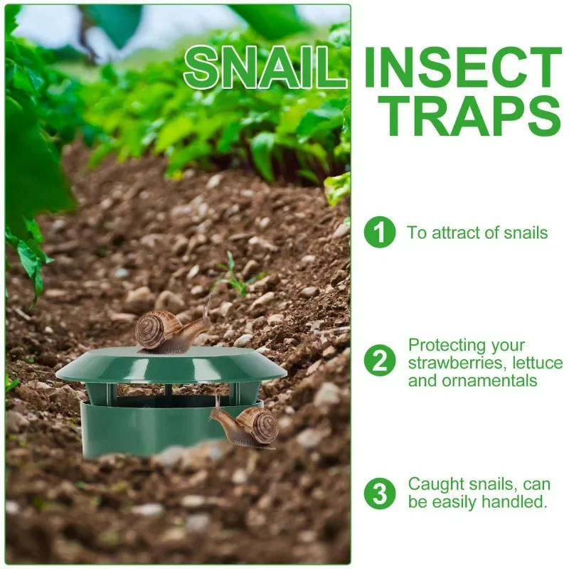 1/10pcs Snail Trap Catcher Slu - Gardening Tools Toolstation recensione e prezzo
