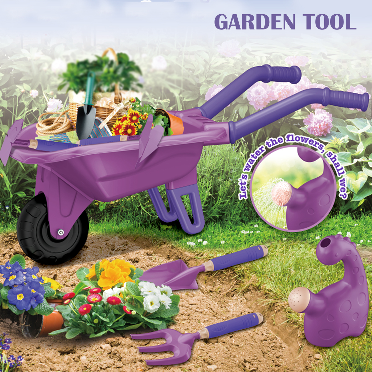 Gardening Tool Set Toys for ki - Gardening Tools Shop recensione e prezzo