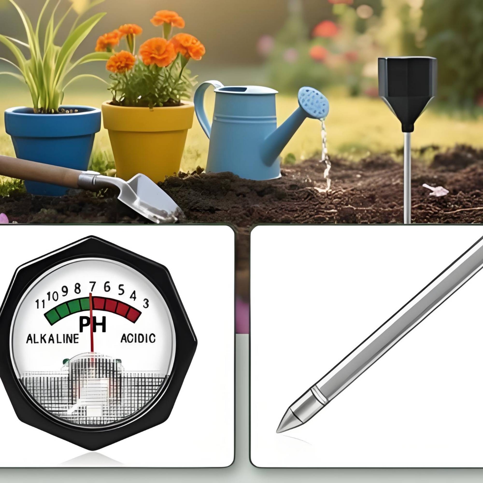 Soil pH Meter with Rod Easy to - Soil Ph Meter recensione e prezzo