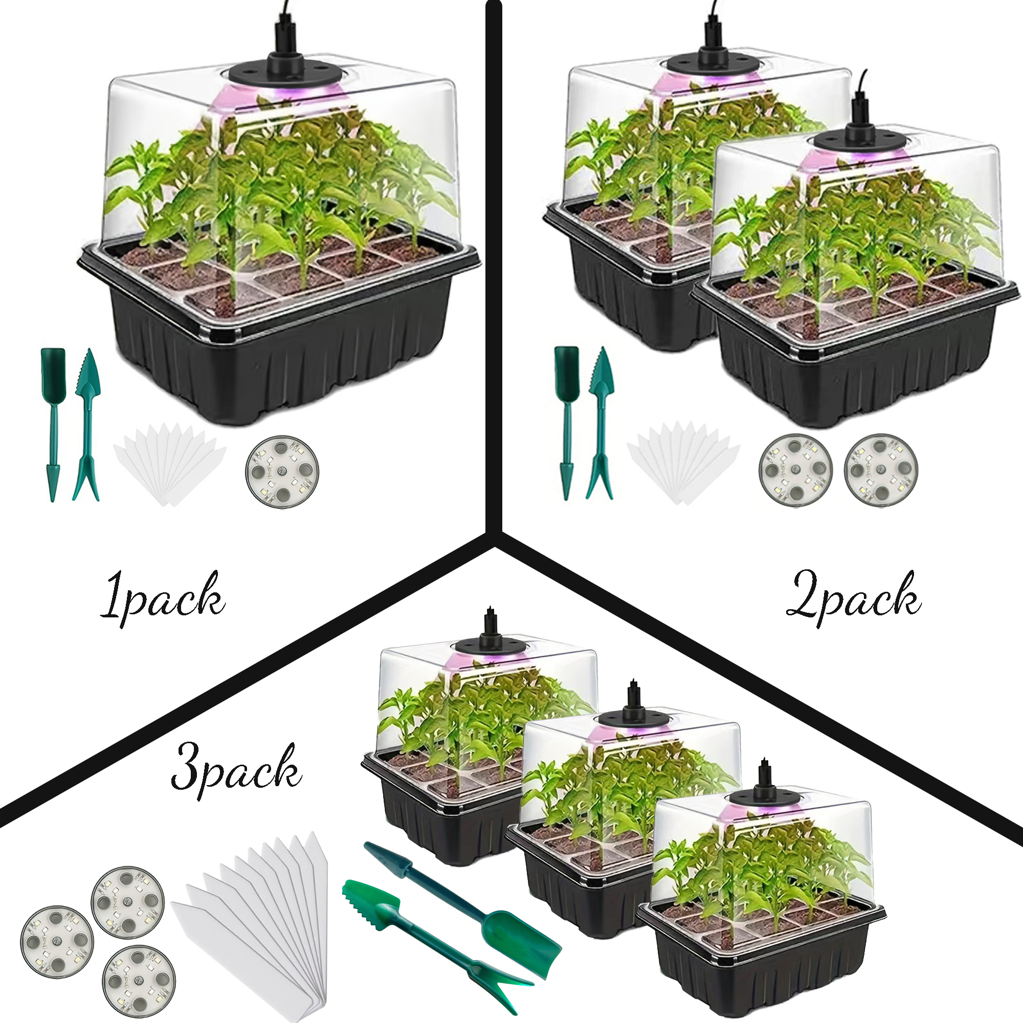 Seedling Starter Kit 1/2/3 Set - Led Grow Light recensione e prezzo