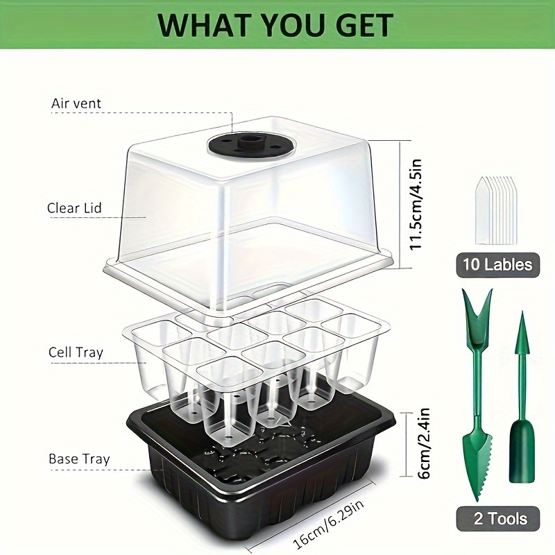 Seedling Starter Kit 1/2/3 Set - Led Grow Light recensione e prezzo