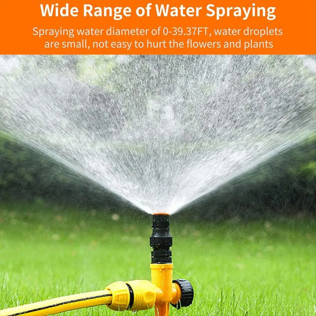 AT16 Garden Sprinkler 360° Rot - Gardening Tools Yellow recensione e prezzo
