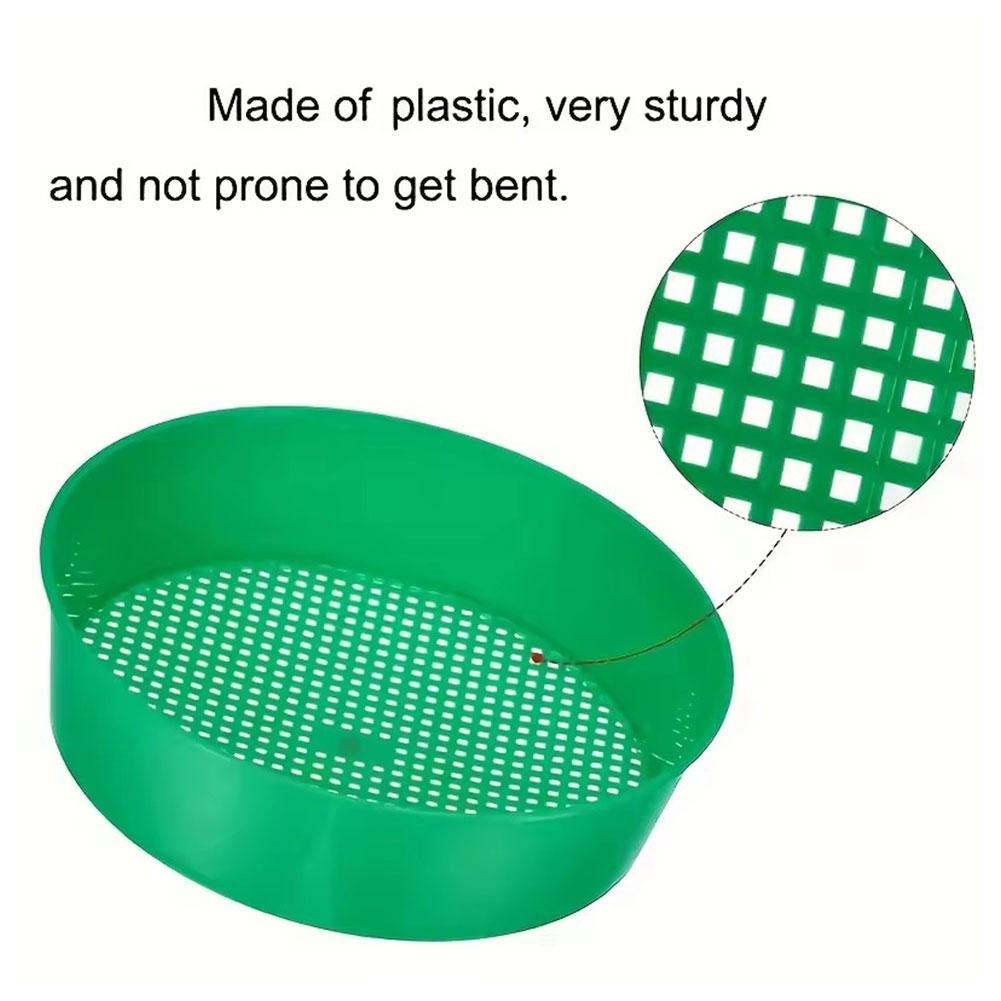 Round Plastic Soil Sifter Tool - Gardening Tools Needed recensione e prezzo