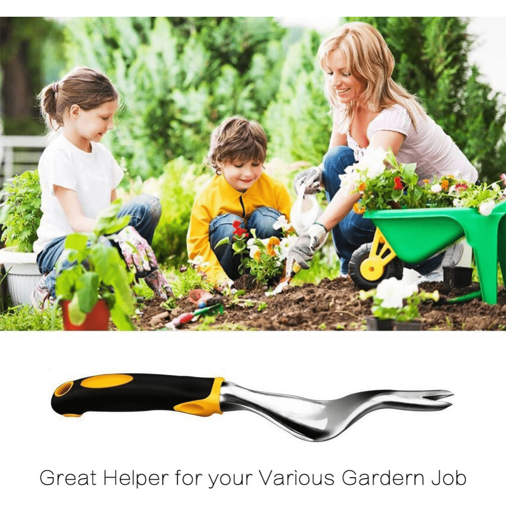 Garden weeding tools, includin - Gardening Tools Yellow recensione e prezzo