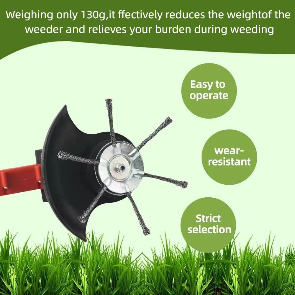 Wear Resistant Weed Brush Head - Gardening Tools To Remove Grass recensione e prezzo