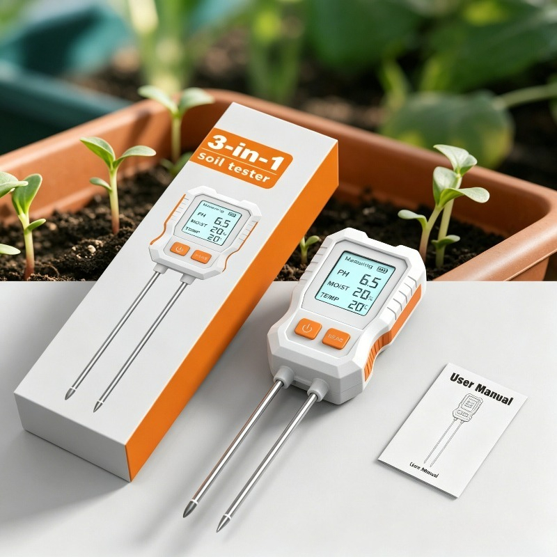 3-in-1 Digital Soil Tester wit - Soil Ph Meter recensione e prezzo