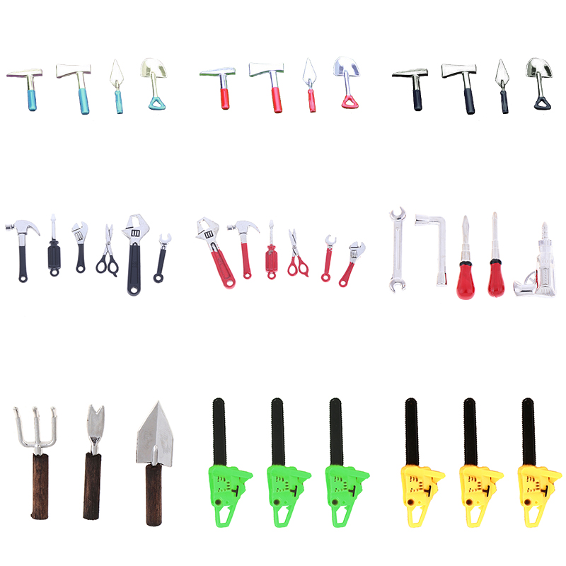 3/4/5/6Pcs Dollhouse Miniature - Gardening Tools Shop recensione e prezzo