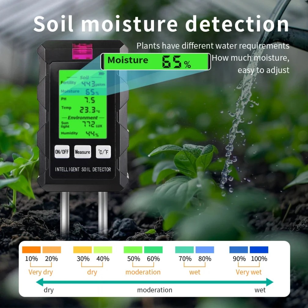 6 in 1 Soil PH Meter Sunlight  - Soil Ph Meter recensione e prezzo