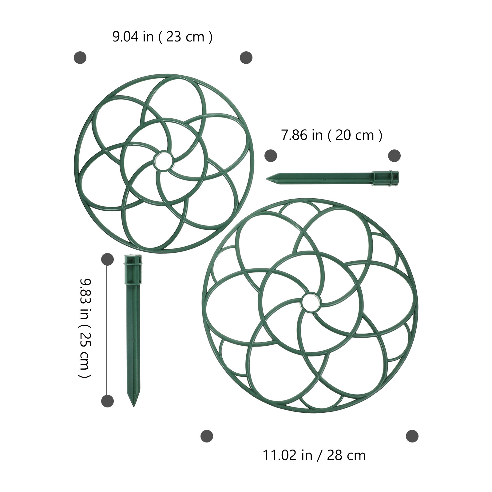 2Pcs Sunflower Shaped Flower S - Gardening Tools Needed recensione e prezzo