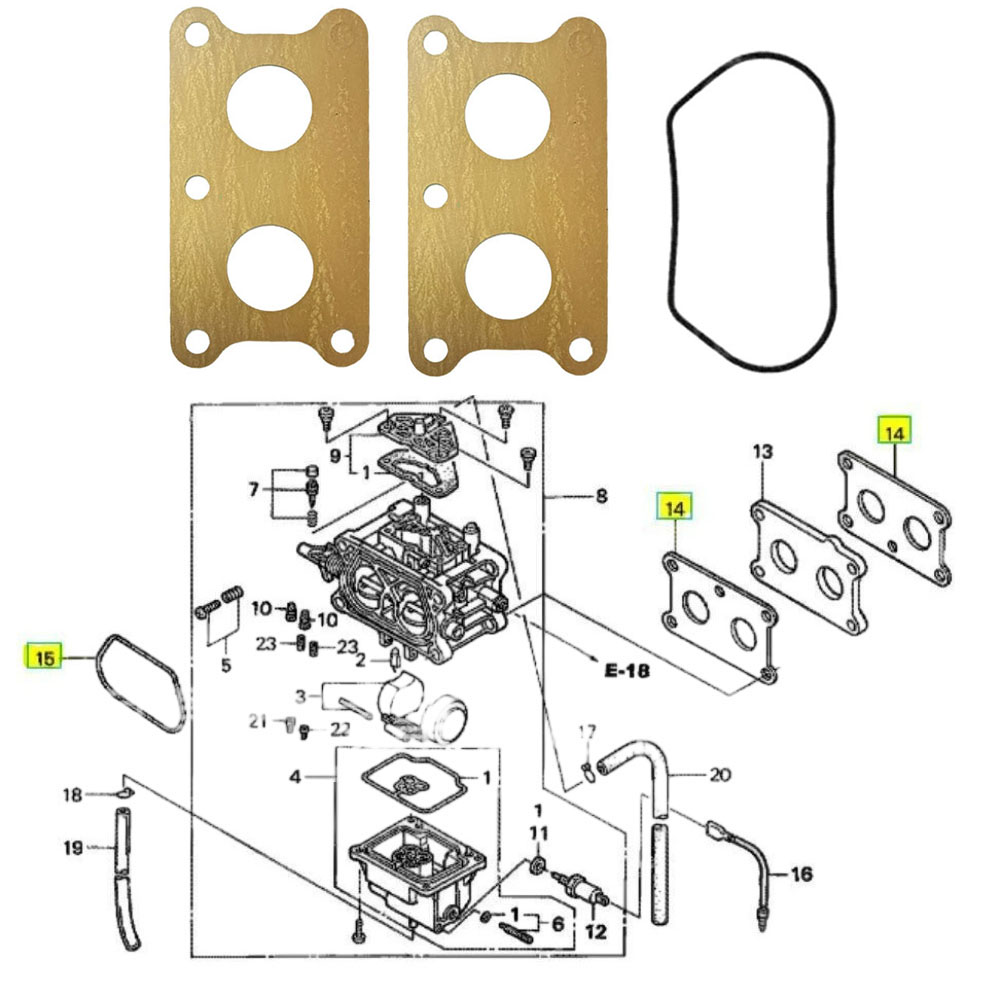 FOR HONDA  GXV530 GCV530 Engin - Gardening Tools Shop recensione e prezzo