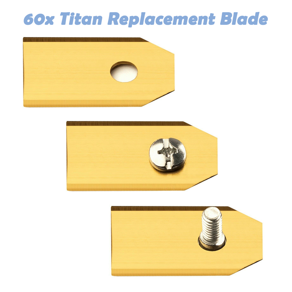 60Pcs Replacement Blades For L - Gardening Tools Yellow recensione e prezzo