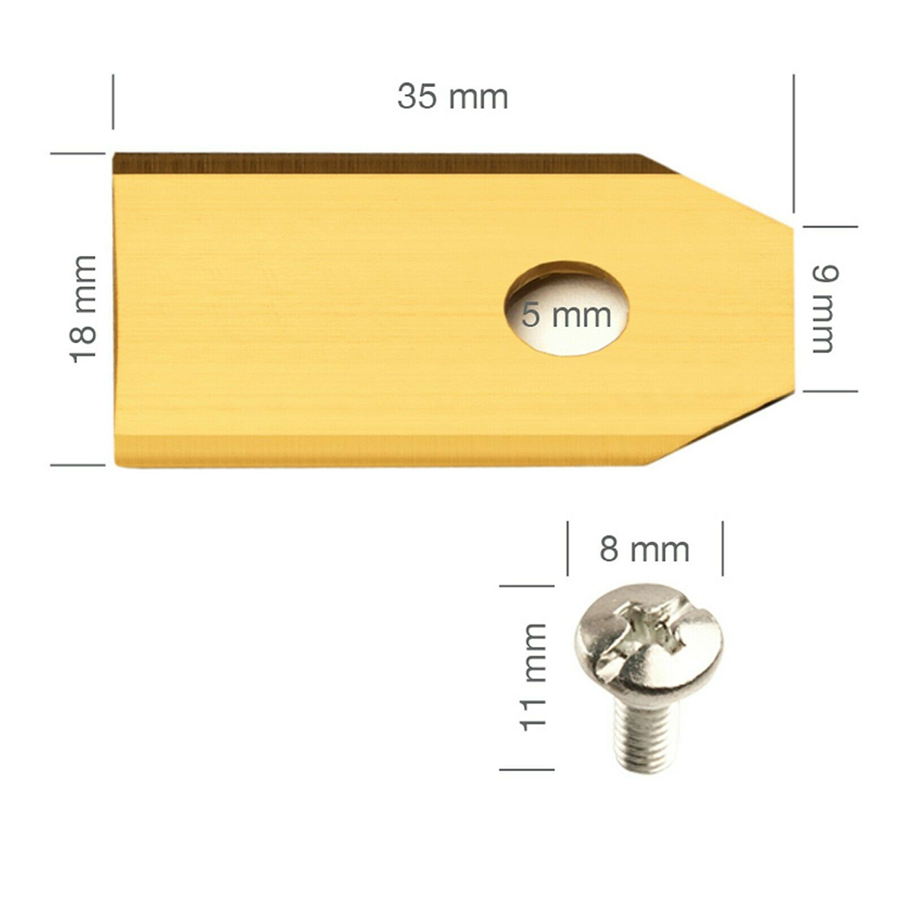 60Pcs Replacement Blades For L - Gardening Tools Yellow recensione e prezzo