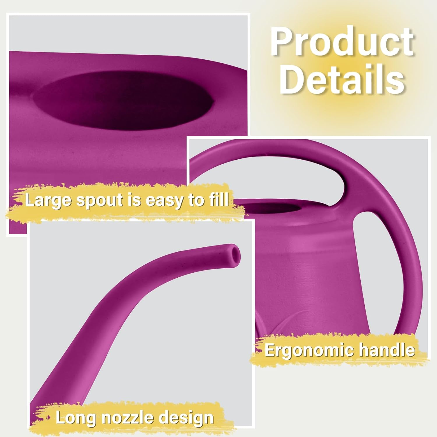 1/2 Gallon Watering Can with L - Watering Can Long Spout recensione e prezzo