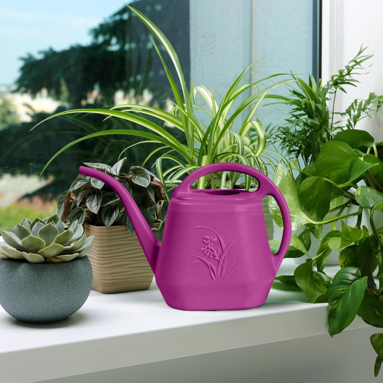 1/2 Gallon Watering Can with L - Watering Can Long Spout recensione e prezzo