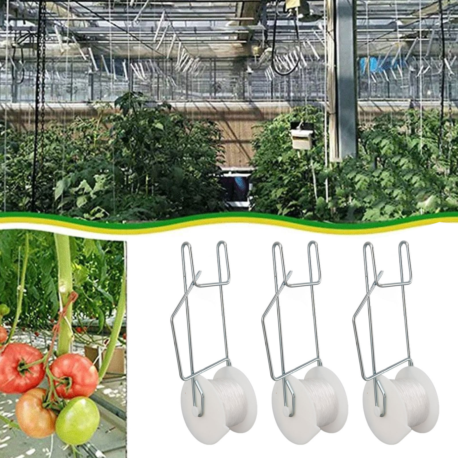 6-50pcs Tomato Support Hooks T - Gardening Tools Essential recensione e prezzo